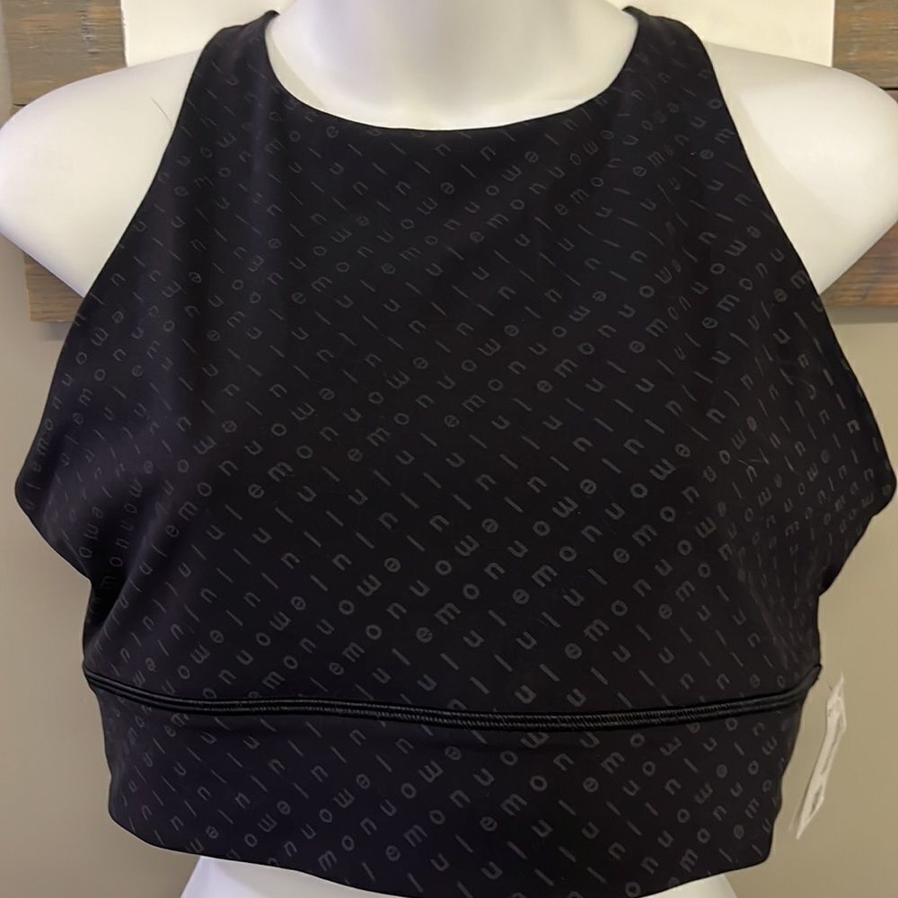 Lululemon Black Energy HighNeck Long Line w/ Lululemon Design & Razorback Bra-12 - Picture 4 of 16